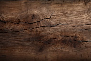 Eskimiş kahverengi ahşap malzeme dokusunun işlenmiş kolajı. Pankart, arkaplan veya 3B haritalama için doku