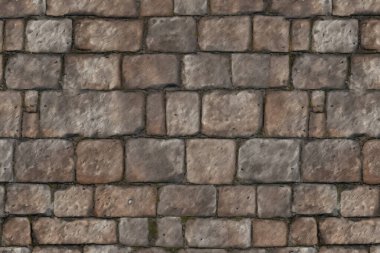 Eski sokak asfalt yüzey dokusunun işlenmiş kolajı. Pankart, arkaplan veya 3B haritalama için doku