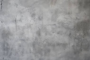 Gri çatlamış duvar dokusunun işlenmiş kolajı. Pankart, arkaplan veya 3B haritalama için doku