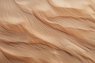 Çöl kumlarının işlenmiş kolajı yüzey dokusu. Pankart, arkaplan veya 3B haritalama için doku