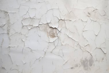 Çatlak yüzey dokusunun işlenmiş kolajı. Pankart, arkaplan veya 3B haritalama için doku