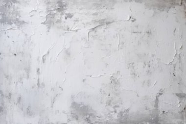 Gri çatlamış duvar dokusunun işlenmiş kolajı. Pankart, arkaplan veya 3B haritalama için doku