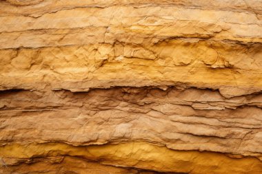 Turuncu kanyon toprak malzeme dokusunun işlenmiş kolajı. Pankart, arkaplan veya 3B haritalama için doku