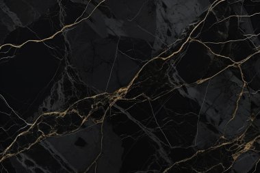 Siyah mermer desenli lüks kolaj. Pankart, arkaplan veya 3B haritalama için doku