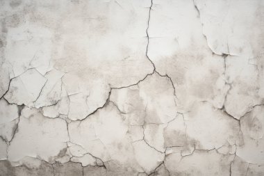 Çatlak yüzey dokusunun işlenmiş kolajı. Pankart, arkaplan veya 3B haritalama için doku