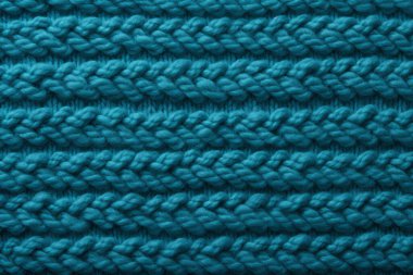 İşlenmiş örgü örgüleri, pamuk iplik dokusu kolajı. Pankart, arkaplan veya 3B haritalama için doku