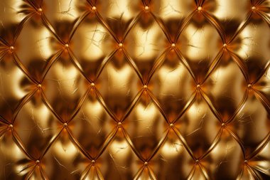 İşlenmiş mobilya döşeme kolajı derin elmas desenli ve düğme desenli. Pankart, arkaplan veya 3B haritalama için doku