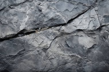 Gri kayalık kaya yüzey dokusunun işlenmiş kolajı. Pankart, arkaplan veya 3B haritalama için doku