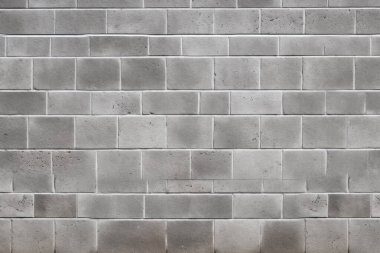 İşlenmiş gri beton brock duvar yüzey dokusu kolajı. Pankart, arkaplan veya 3B haritalama için doku