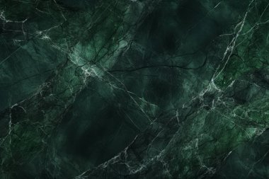 İşlenmiş kolaj, koyu yeşil parlak mermer dokular. Pankart, arkaplan veya 3B haritalama için doku
