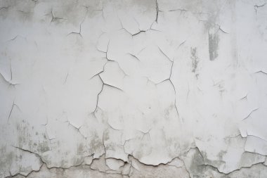 Çatlak yüzey dokusunun işlenmiş kolajı. Pankart, arkaplan veya 3B haritalama için doku