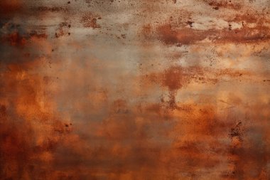 Paslı metal yüzey dokusunun işlenmiş kolajı. Pankart, arkaplan veya 3B haritalama için doku