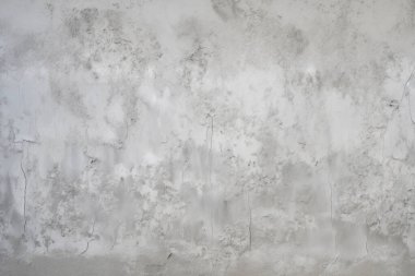 Gri çatlamış duvar dokusunun işlenmiş kolajı. Pankart, arkaplan veya 3B haritalama için doku