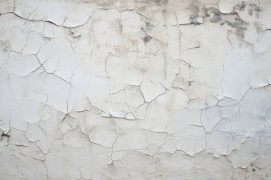 Çatlak yüzey dokusunun işlenmiş kolajı. Pankart, arkaplan veya 3B haritalama için doku