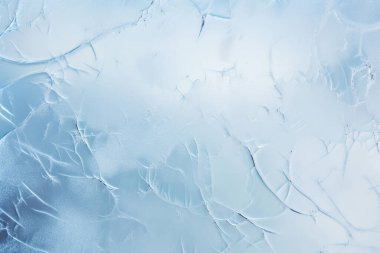 İşlenmiş mavi soğuk kırılan buz yüzeyi dokusu kolajı. Pankart, arkaplan veya 3B haritalama için doku