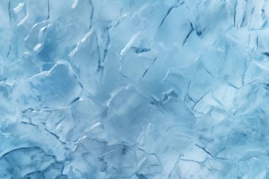 Kalın buz dokusundan oluşan işlenmiş kolaj. Pankart, arkaplan veya 3B haritalama için doku