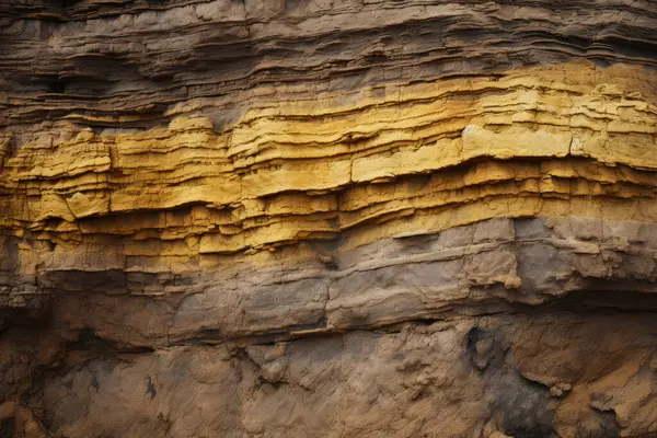 Turuncu kanyon toprak malzeme dokusunun işlenmiş kolajı. Pankart, arkaplan veya 3B haritalama için doku