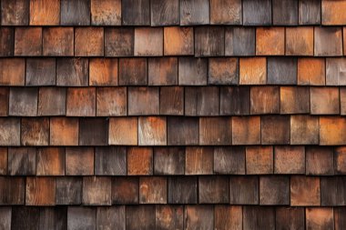 Kırsal ahır çatı kiremitleri yüzey dokusunun işlenmiş kolajı. Pankart, arkaplan veya 3B haritalama için doku