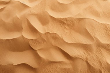 Çöl kumlarının işlenmiş kolajı yüzey dokusu. Pankart, arkaplan veya 3B haritalama için doku