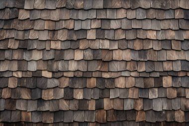 Kırsal ahır çatı kiremitleri yüzey dokusunun işlenmiş kolajı. Pankart, arkaplan veya 3B haritalama için doku