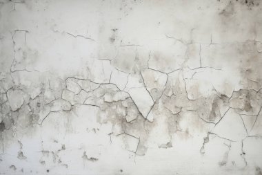 Çatlak yüzey dokusunun işlenmiş kolajı. Pankart, arkaplan veya 3B haritalama için doku