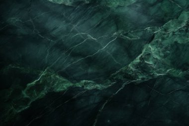 İşlenmiş kolaj, koyu yeşil parlak mermer dokular. Pankart, arkaplan veya 3B haritalama için doku