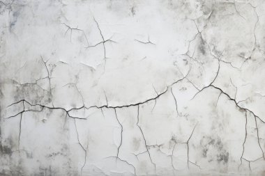 Çatlak yüzey dokusunun işlenmiş kolajı. Pankart, arkaplan veya 3B haritalama için doku