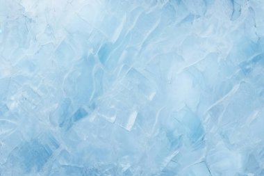 Kalın buz dokusundan oluşan işlenmiş kolaj. Pankart, arkaplan veya 3B haritalama için doku