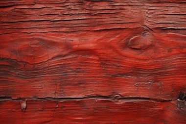 Kırsal boyalı, kırmızı ahşap dokuların işlenmiş kolajı. Pankart, arkaplan veya 3B haritalama için doku