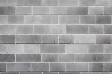 İşlenmiş gri beton brock duvar yüzey dokusu kolajı. Pankart, arkaplan veya 3B haritalama için doku