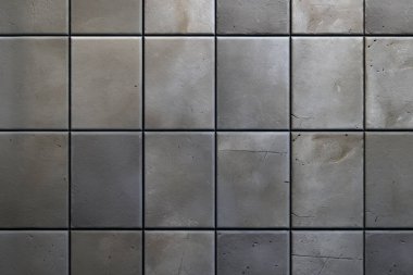 Gri mermer döşeme yüzey dokusundan işlenmiş kolaj. Pankart, arkaplan veya 3B haritalama için doku