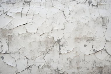 Çatlak yüzey dokusunun işlenmiş kolajı. Pankart, arkaplan veya 3B haritalama için doku