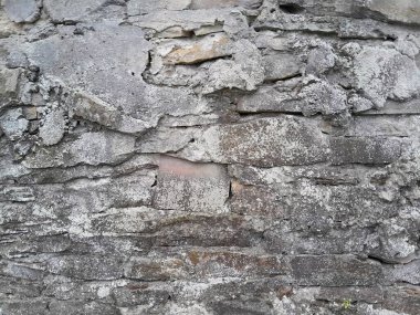 Çok eski taş duvar desenli fotoğrafın arkaplanı.