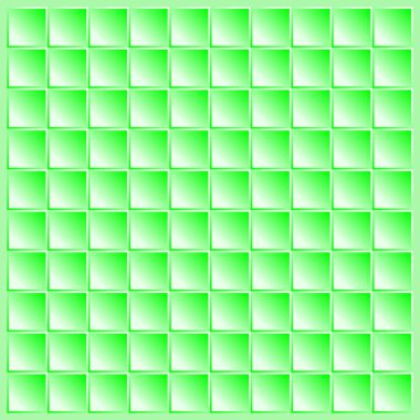 Soyut yeşil renk kare şekilli Döşeme Izgarası ve dokusu