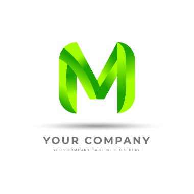 M Harfi Logo Tasarımı