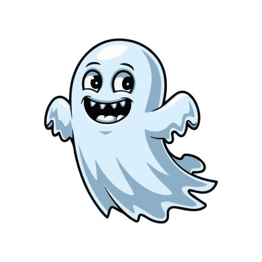 Özgür Gülen Hayalet Çizgi Film Karakteri Clipart