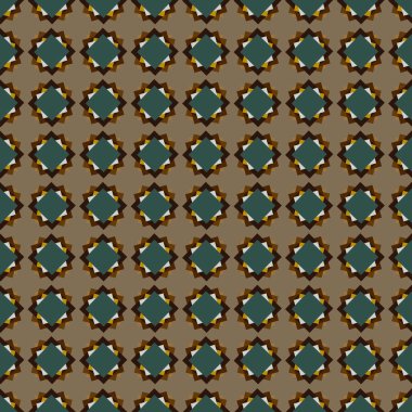 Geometrik soyut dikişsiz desen, vektör illüstrasyonu