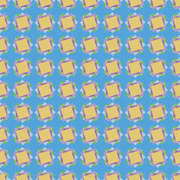 Geometrik soyut dikişsiz desen, vektör illüstrasyonu