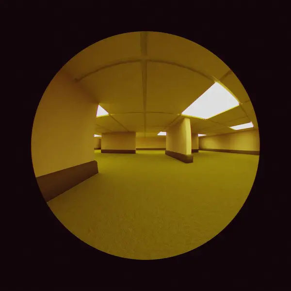 Arka odalar boş. Koridorlar soyut koridorlar. Halı duvarlar.