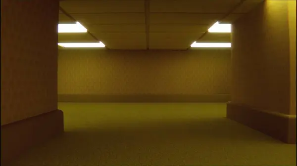 Arka odalar boş. Koridorlar soyut koridorlar. Halı duvarlar.