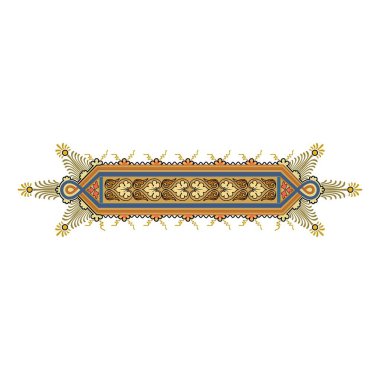 Klasik kaligrafi çiçekli vignette kaydırma köşeleri süs tasarım elementleri izole vektör illüstrasyonunu ayarlar