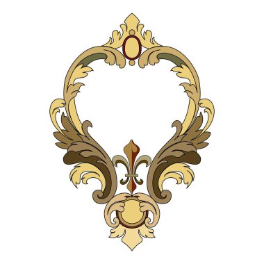 Klasik kaligrafik retro vignette kaydırma çerçeveleri süslemeli tasarım elementleri siyah ve renk izole edilmiş vektör