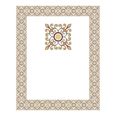 Klasik kaligrafik retro vignette kaydırma çerçeveleri süslemeli tasarım elementleri siyah ve renk izole edilmiş vektör