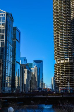 Şehir manzarası, Chicago, Illinois, ABD