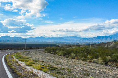 Sierra Gorda yolu, Queretaro, Meksika
