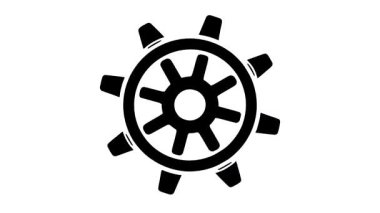 Gemi yönlendirme vektör canlandırması