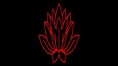 Pürüzsüz zambak çiçeği ikonu güzelliği, barışı ve doğayı temsil ediyor. Sağlık, eko veya botanik temalı içerik için ideal.