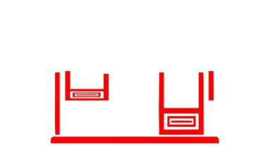 Canlandırılmış çevrimiçi mağaza simgesi, e-ticaret, dijital alışveriş platformları ve perakende pazarlama içeriği için mükemmel.
