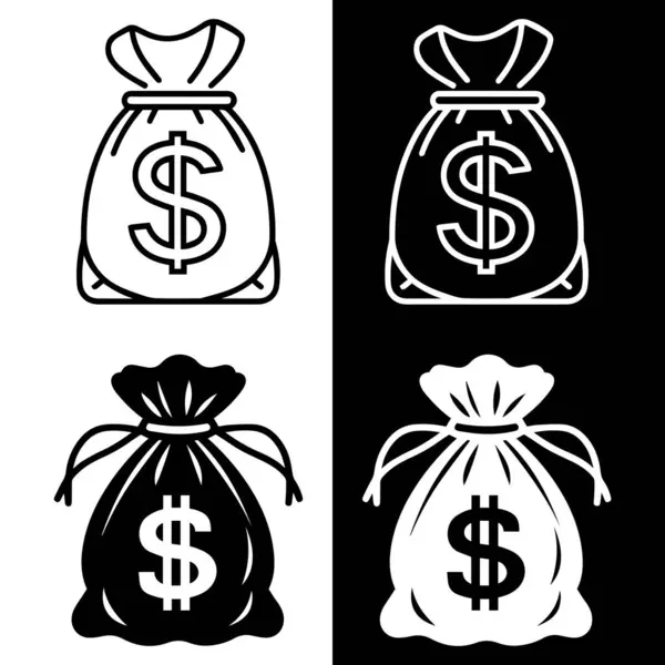 para çantası simgeleri vektörü