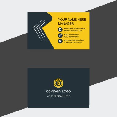 Kartvizit için iş logosu tasarımı